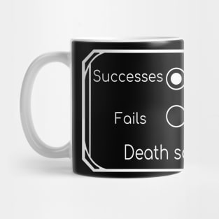 Stabilised! 3 death savingthrow successes Mug